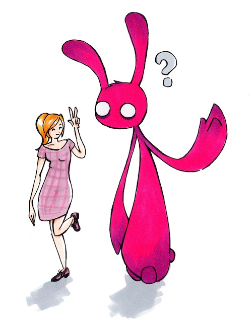 deadbunny lernt das "Peace-Zeichen" deadbunny lernt das "Peace-Zeichen"