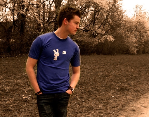 T-Shirt basic bunny ... - Royal Blue
