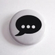 bubble ... Button - schwarz