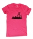 Girl T-Shirt city deadbunny – Fuchsia