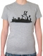 Girl T-Shirt city deadbunny – Heather Grey