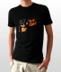 T-Shirt fast food fatbunny - Black